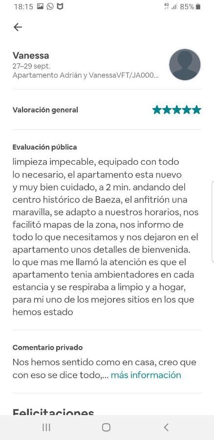 Apartamento Adrian Y Vanessa Vft/Ja/00086 Baeza Kültér fotó